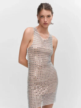 Beach Mini Dress Cotton Cover up Beach Dress