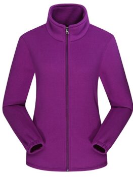 Women'S Jacket Fleece Outdoor Long Sleeve Comfort Top