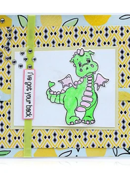 Dinosaur Design DIY Embossed Plate Carbon Steel Cutting Die