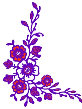 Flower Border Stencil Mould Carbon Steel Embossing Plate Cutting