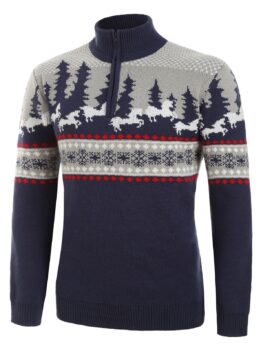 Christmas Cartoon Pattern Sweater